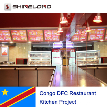 Kongo DFC Restaurant Küchenprojekt